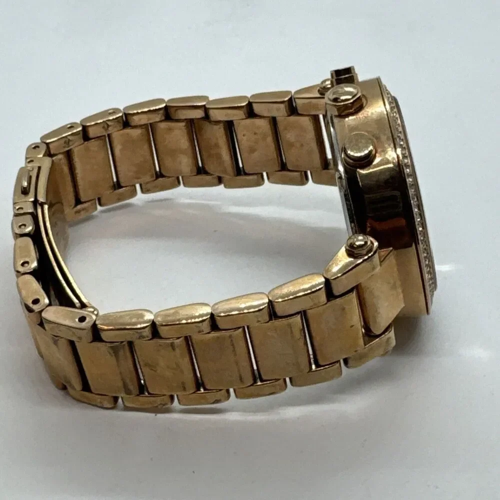 Michael Kors Parker MK5491 Women's Gold Stainless Steel Analog Dial Watch JNA400